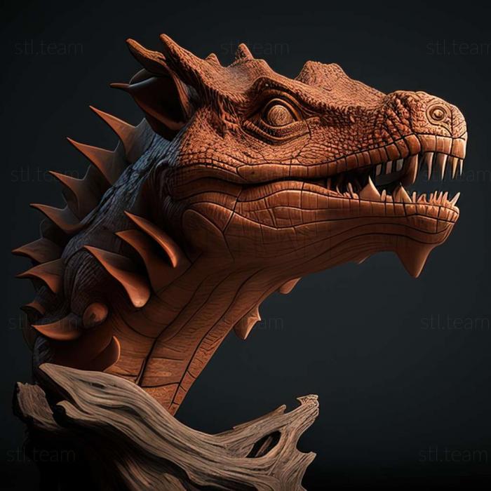 3D model Hesperosuchus (STL)